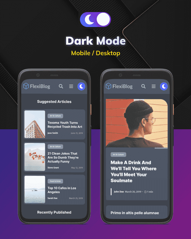 Dark Mode